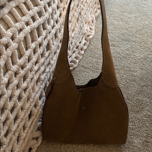 Coach Brooklyn Shoulder Bag 28 Suede - Picture 4 of 7